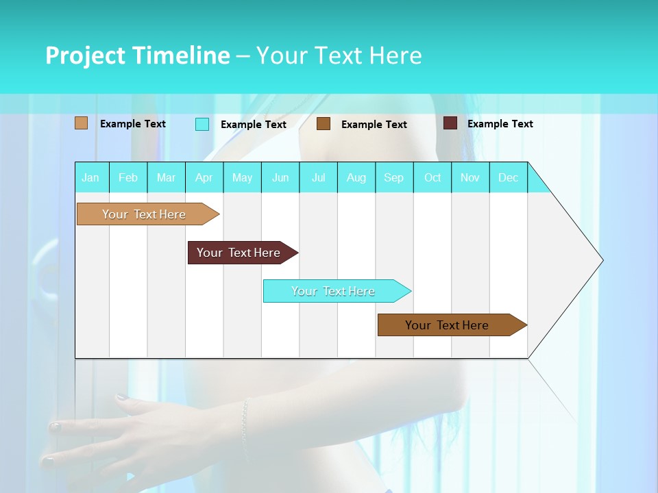 Bikini Bronze Equipment PowerPoint Template