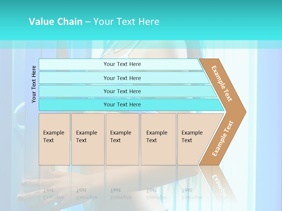 Bikini Bronze Equipment PowerPoint Template