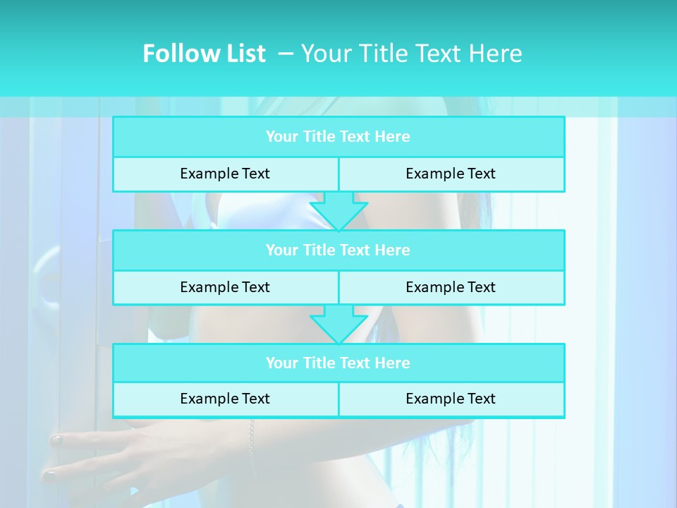 Bikini Bronze Equipment PowerPoint Template