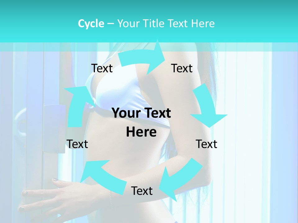 Bikini Bronze Equipment PowerPoint Template
