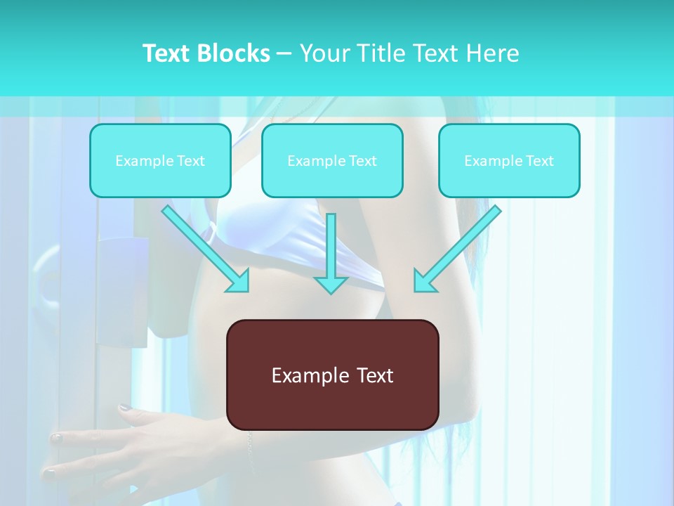 Bikini Bronze Equipment PowerPoint Template