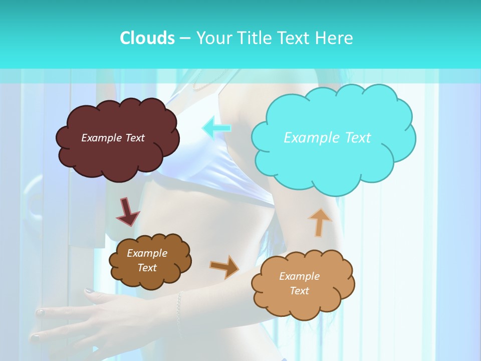Bikini Bronze Equipment PowerPoint Template