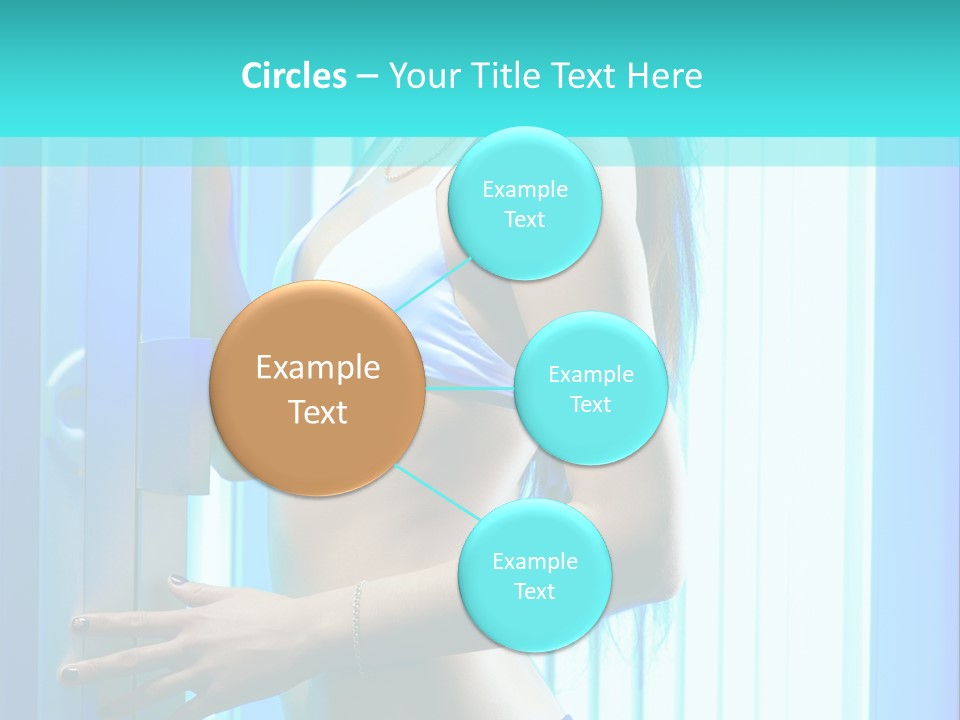 Bikini Bronze Equipment PowerPoint Template