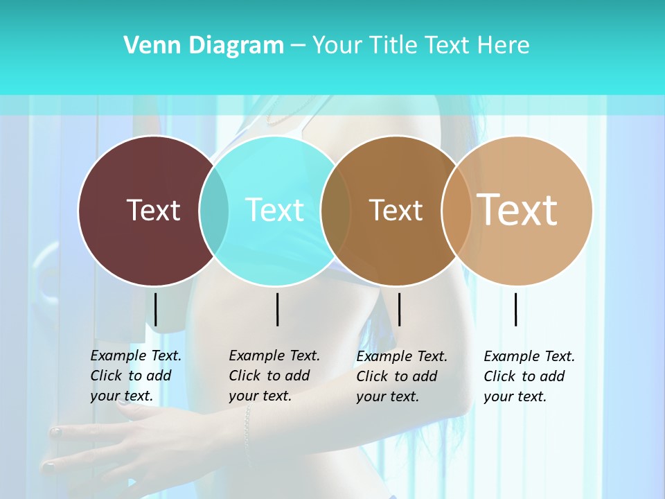 Bikini Bronze Equipment PowerPoint Template