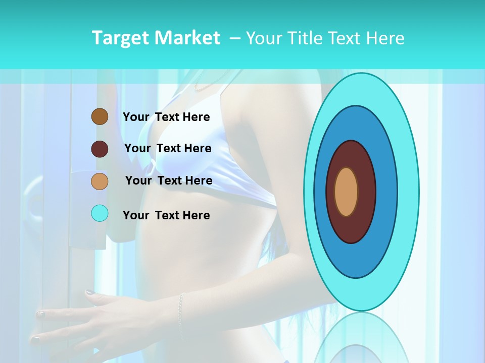 Bikini Bronze Equipment PowerPoint Template