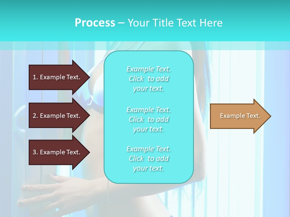 Bikini Bronze Equipment PowerPoint Template