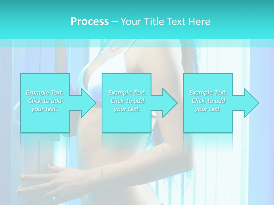 Bikini Bronze Equipment PowerPoint Template