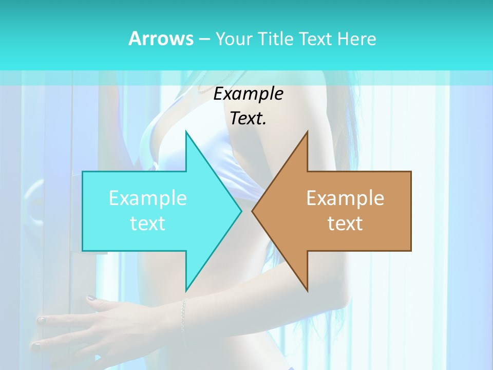 Bikini Bronze Equipment PowerPoint Template