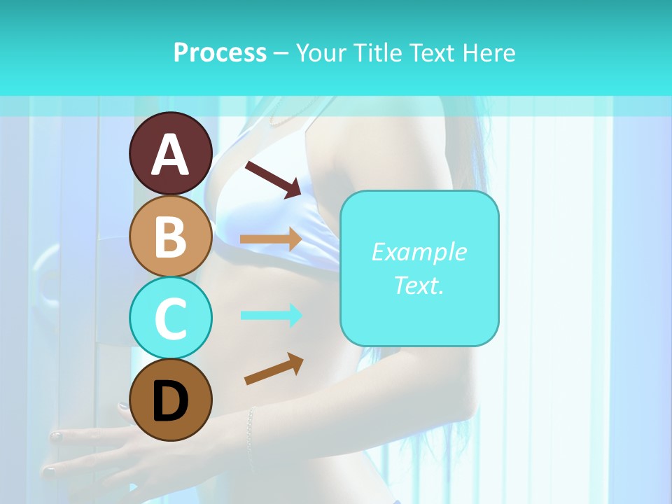 Bikini Bronze Equipment PowerPoint Template