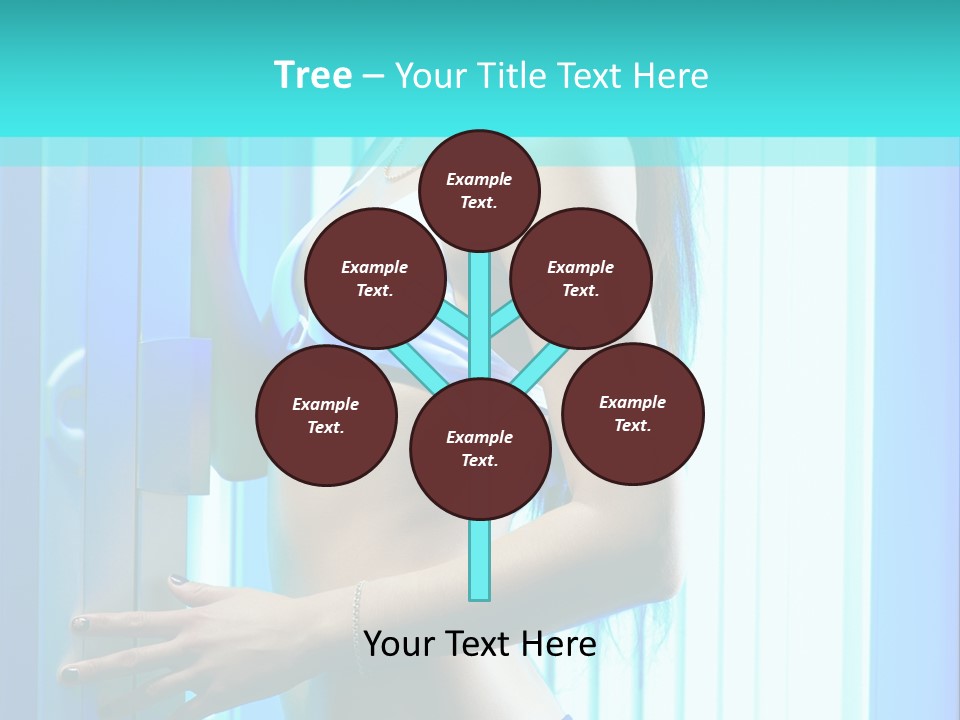 Bikini Bronze Equipment PowerPoint Template