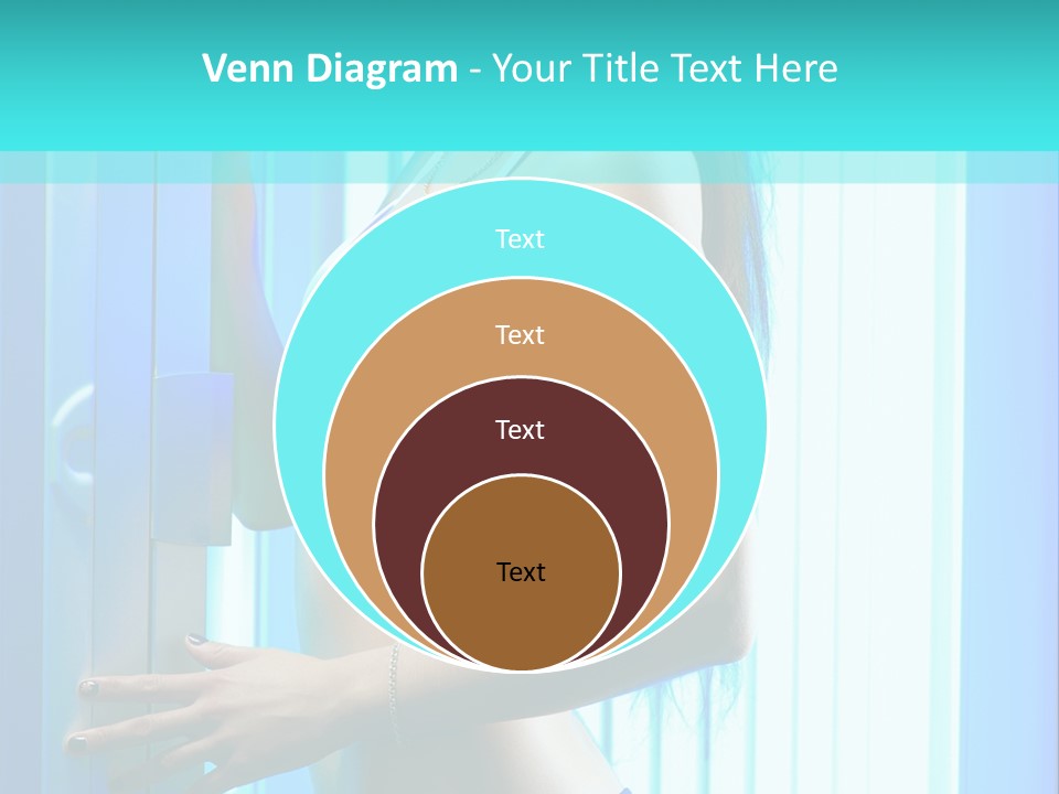 Bikini Bronze Equipment PowerPoint Template