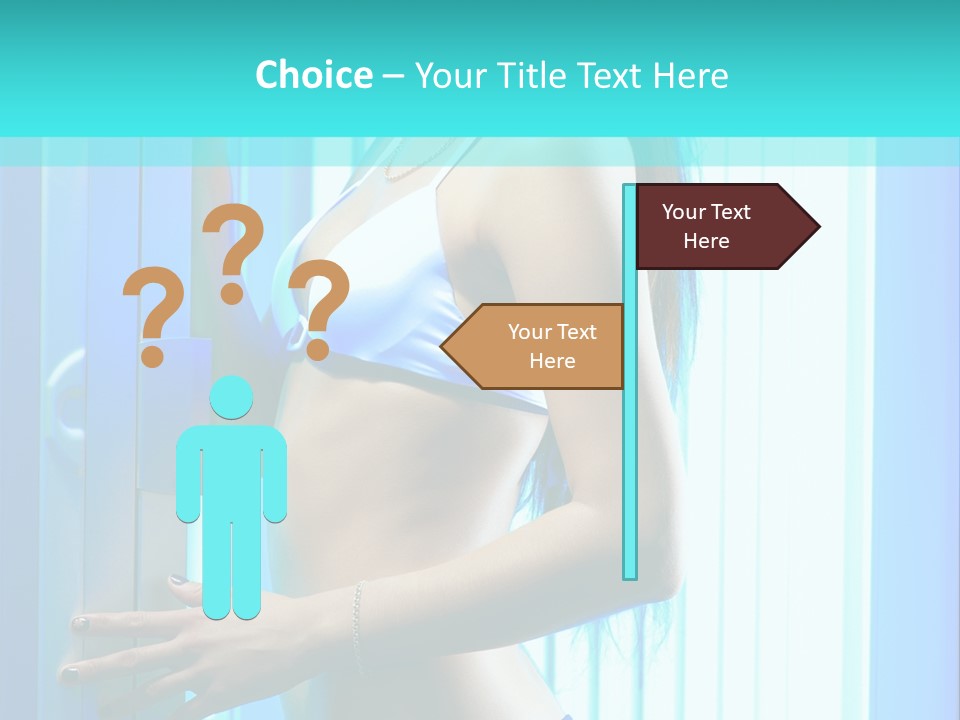 Bikini Bronze Equipment PowerPoint Template