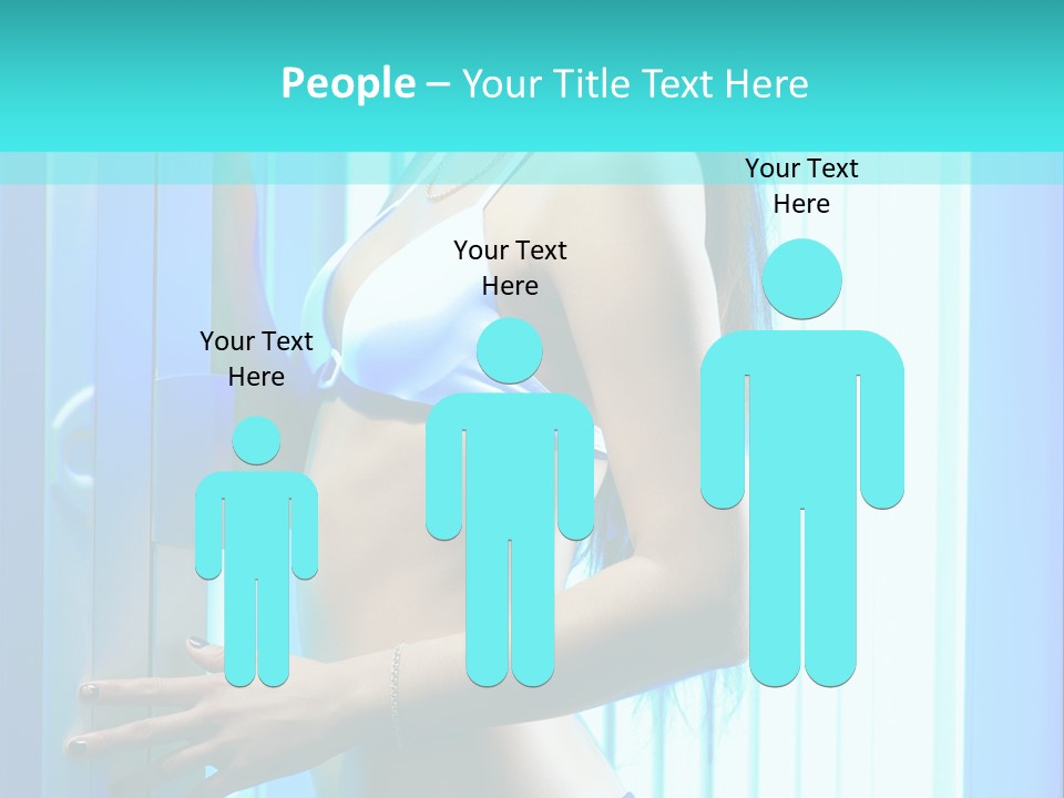 Bikini Bronze Equipment PowerPoint Template