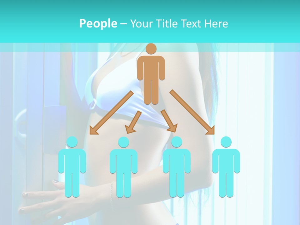 Bikini Bronze Equipment PowerPoint Template