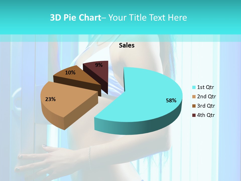 Bikini Bronze Equipment PowerPoint Template