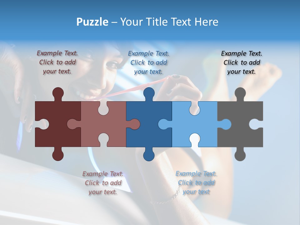 Fashion Beautiful Equipment PowerPoint Template