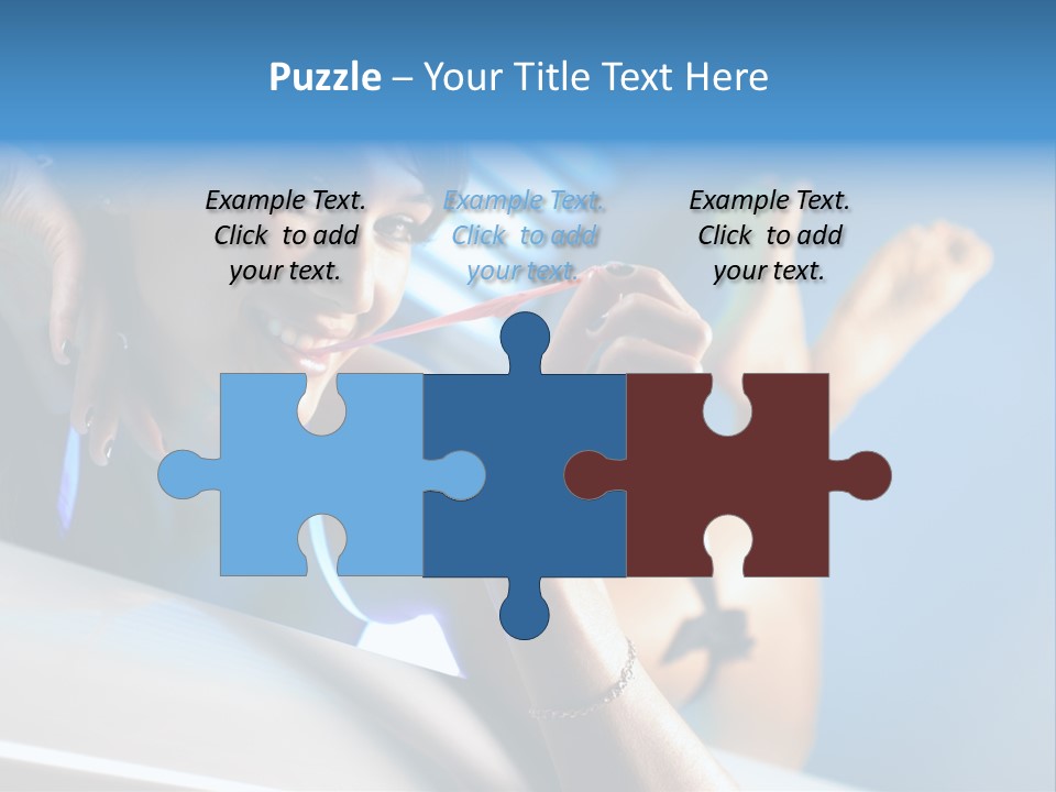 Fashion Beautiful Equipment PowerPoint Template