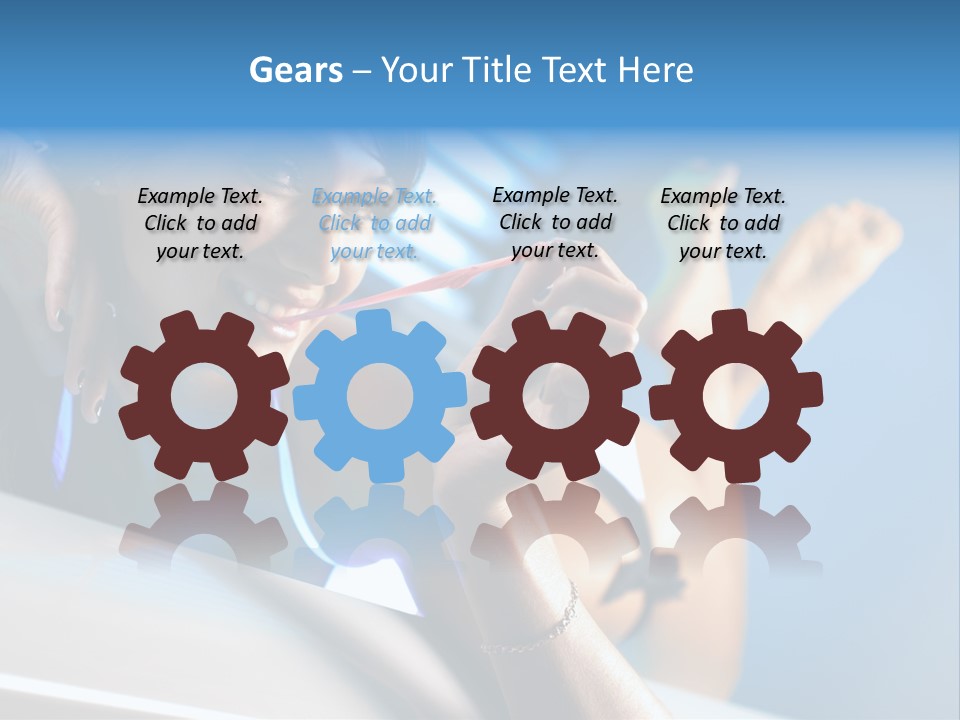 Fashion Beautiful Equipment PowerPoint Template