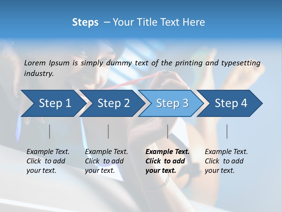 Fashion Beautiful Equipment PowerPoint Template
