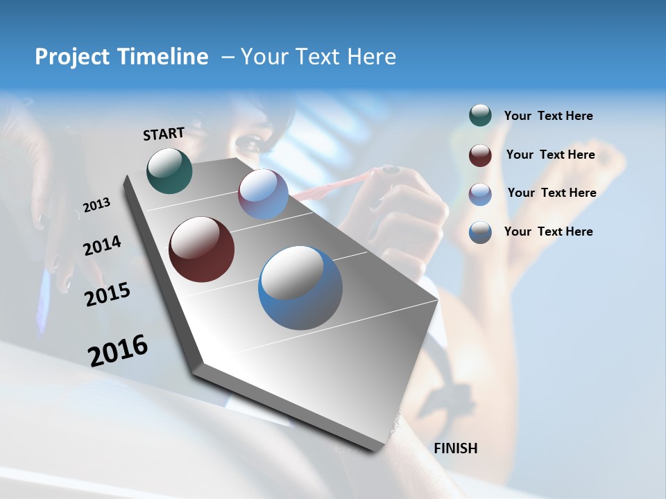 Fashion Beautiful Equipment PowerPoint Template