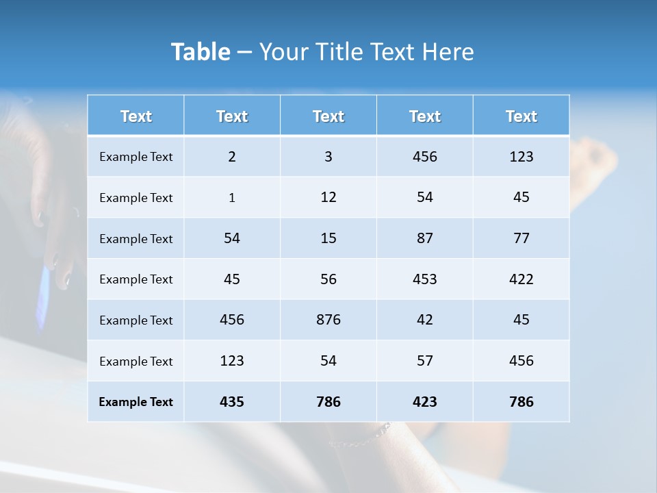 Fashion Beautiful Equipment PowerPoint Template