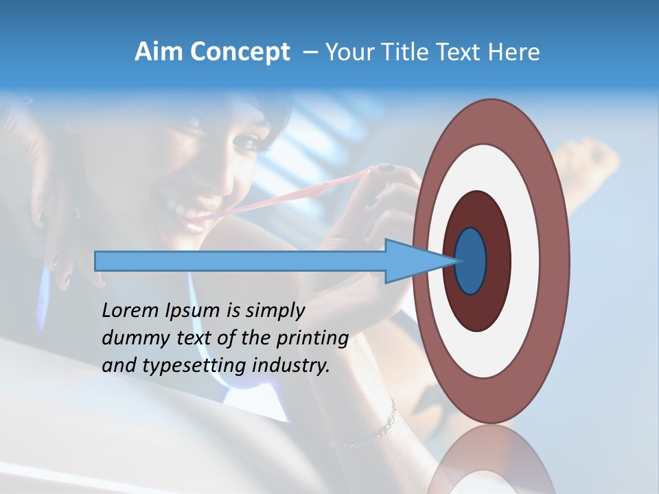 Fashion Beautiful Equipment PowerPoint Template