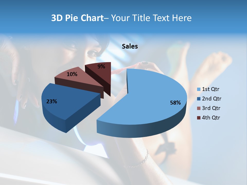 Fashion Beautiful Equipment PowerPoint Template