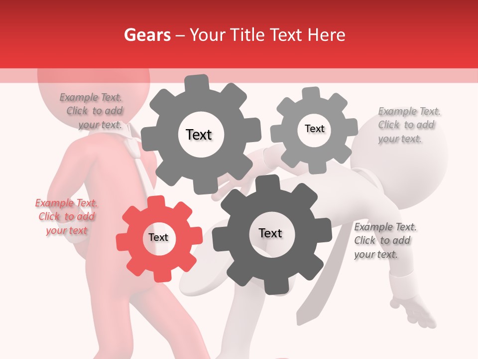 Tie People Fail PowerPoint Template