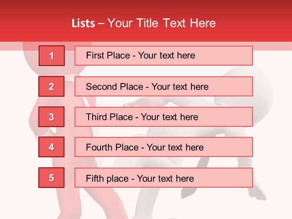 Tie People Fail PowerPoint Template