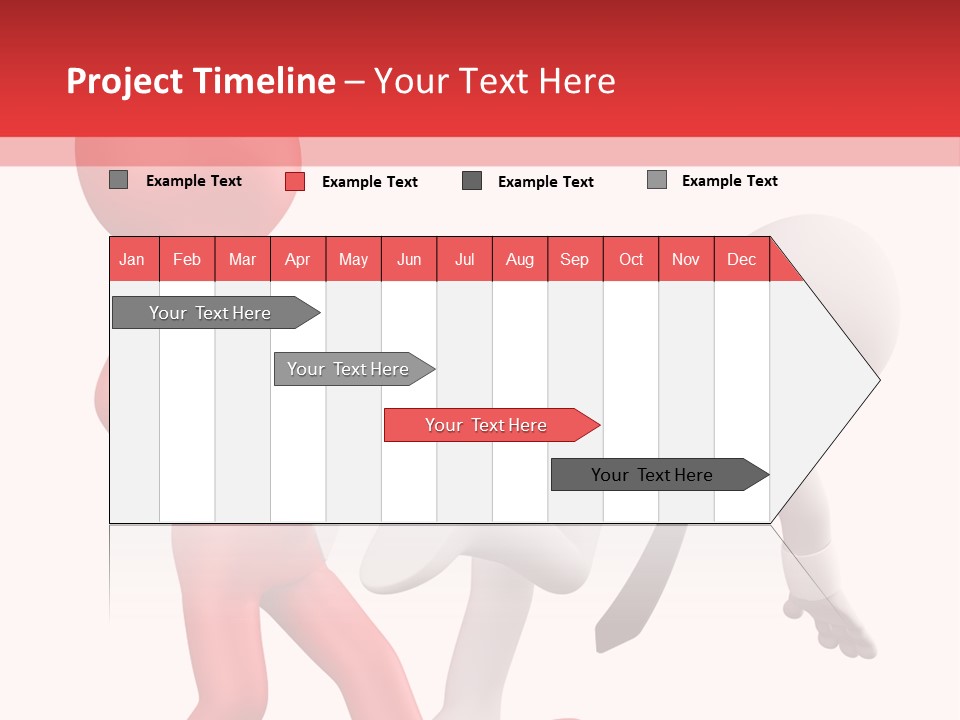 Tie People Fail PowerPoint Template