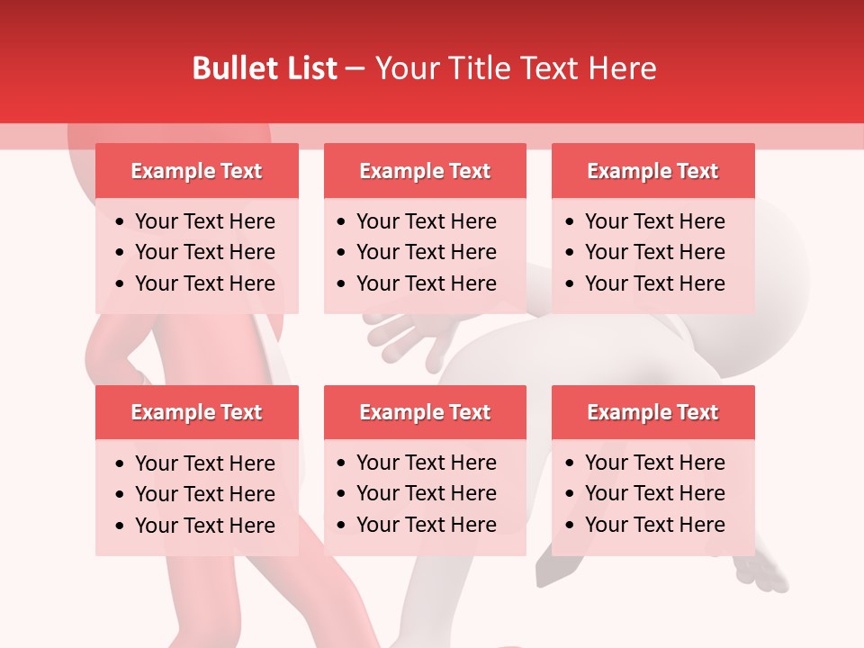 Tie People Fail PowerPoint Template