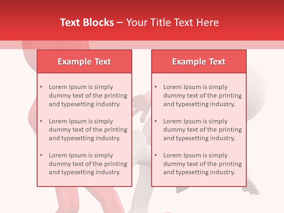 Tie People Fail PowerPoint Template