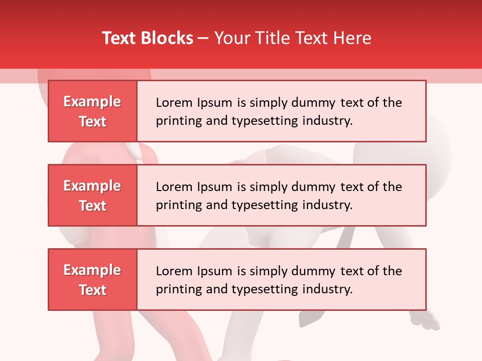 Tie People Fail PowerPoint Template