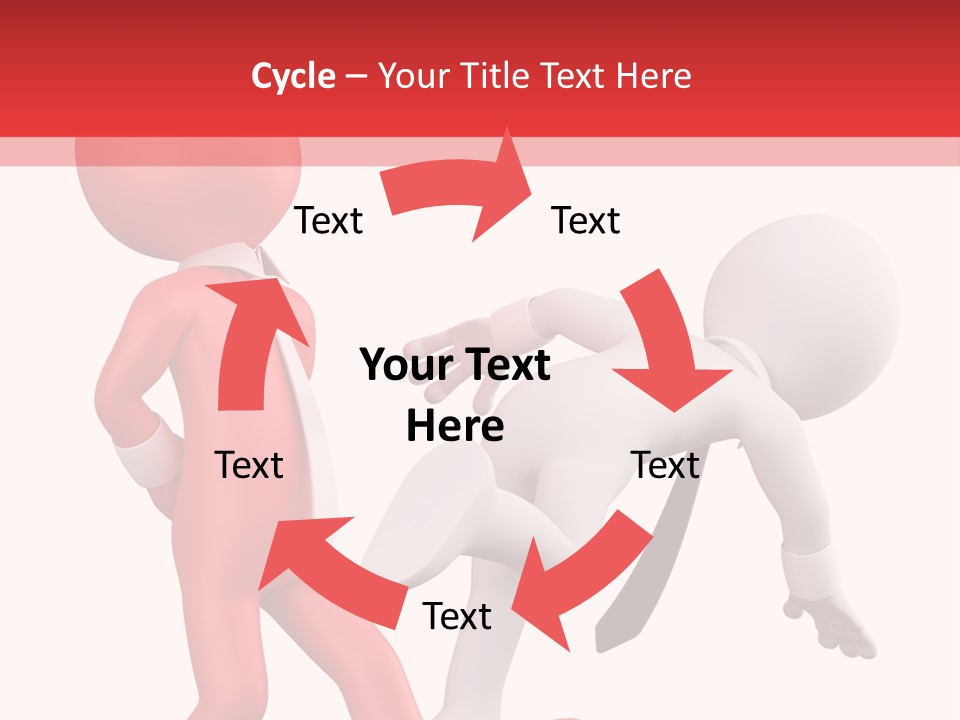 Tie People Fail PowerPoint Template