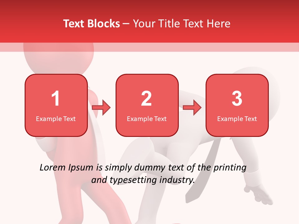 Tie People Fail PowerPoint Template