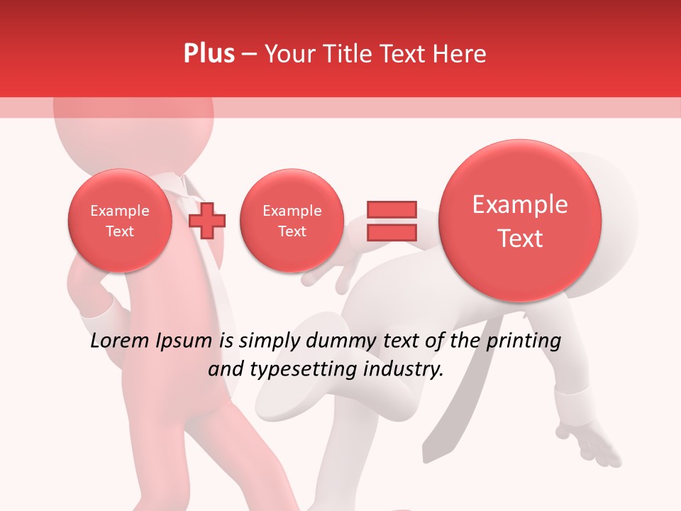 Tie People Fail PowerPoint Template