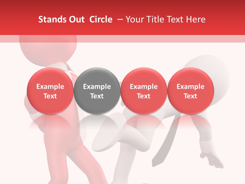 Tie People Fail PowerPoint Template