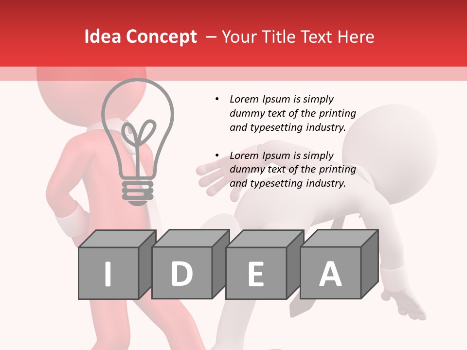Tie People Fail PowerPoint Template