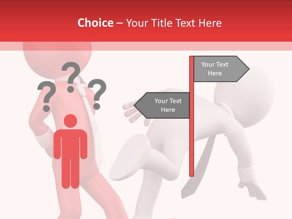 Tie People Fail PowerPoint Template