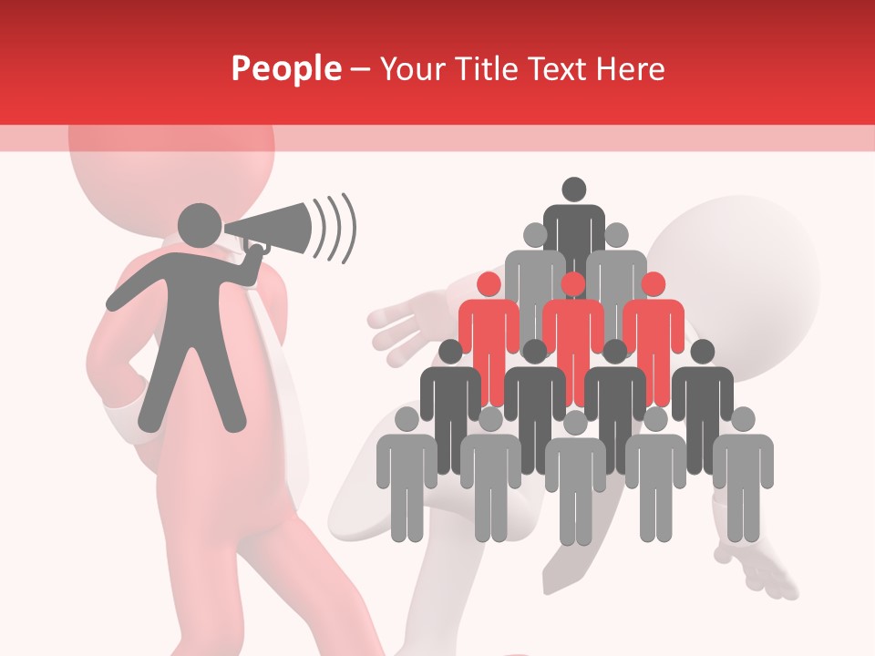 Tie People Fail PowerPoint Template