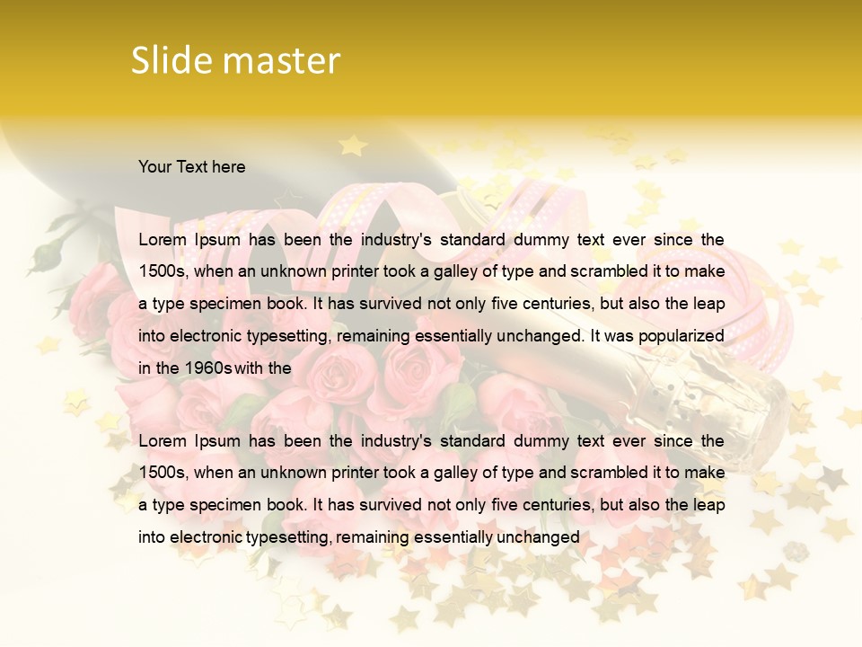 Beauty Fine Happiness PowerPoint Template