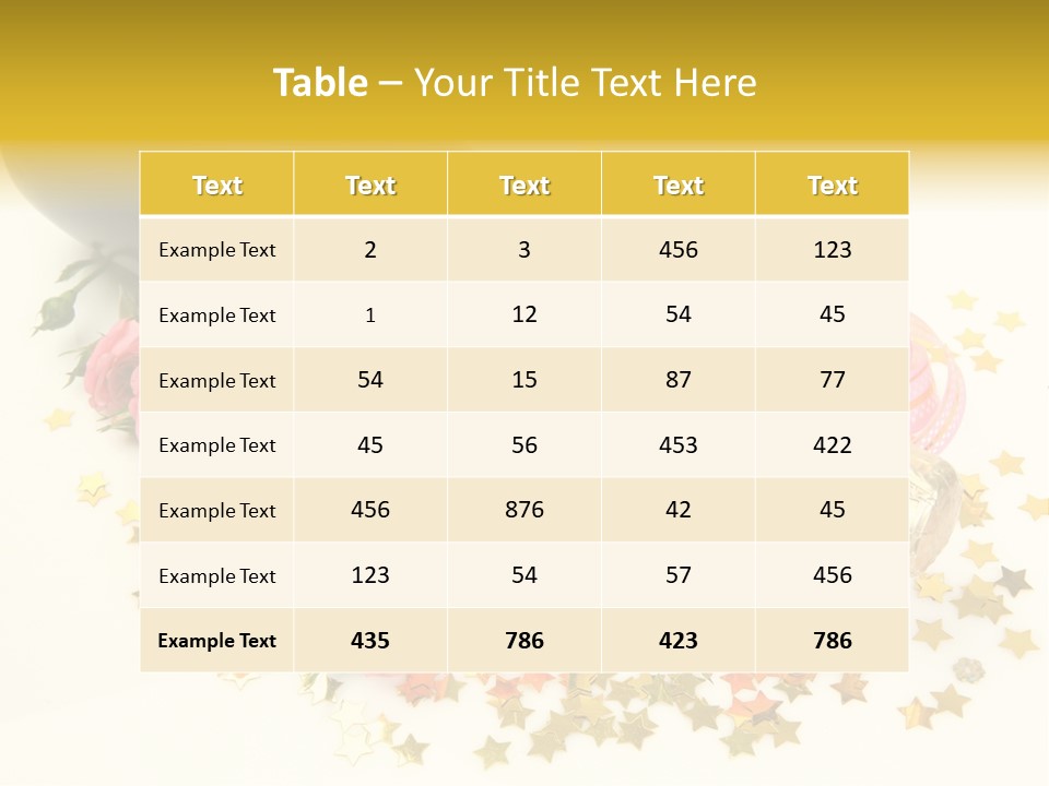 Beauty Fine Happiness PowerPoint Template