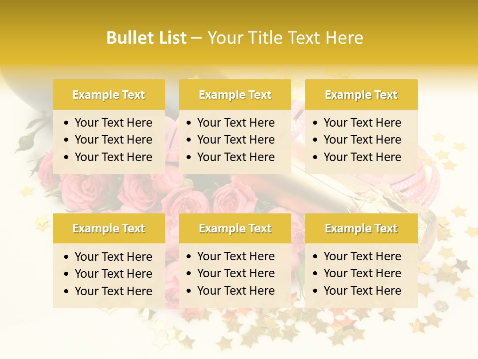 Beauty Fine Happiness PowerPoint Template