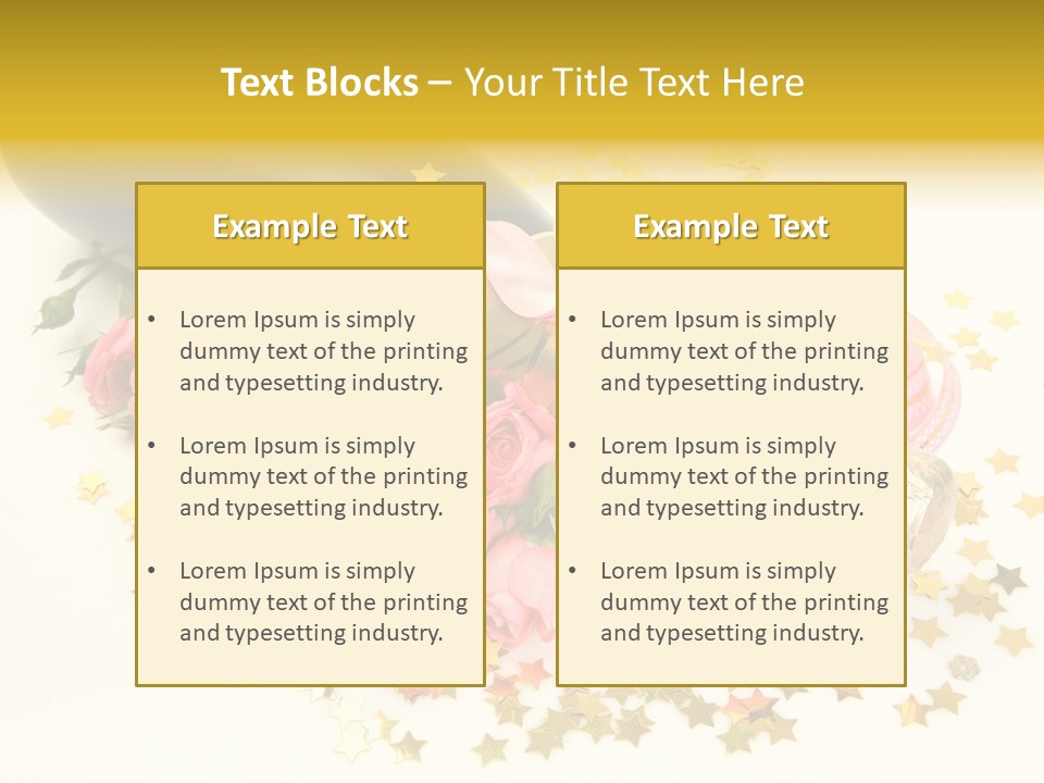 Beauty Fine Happiness PowerPoint Template