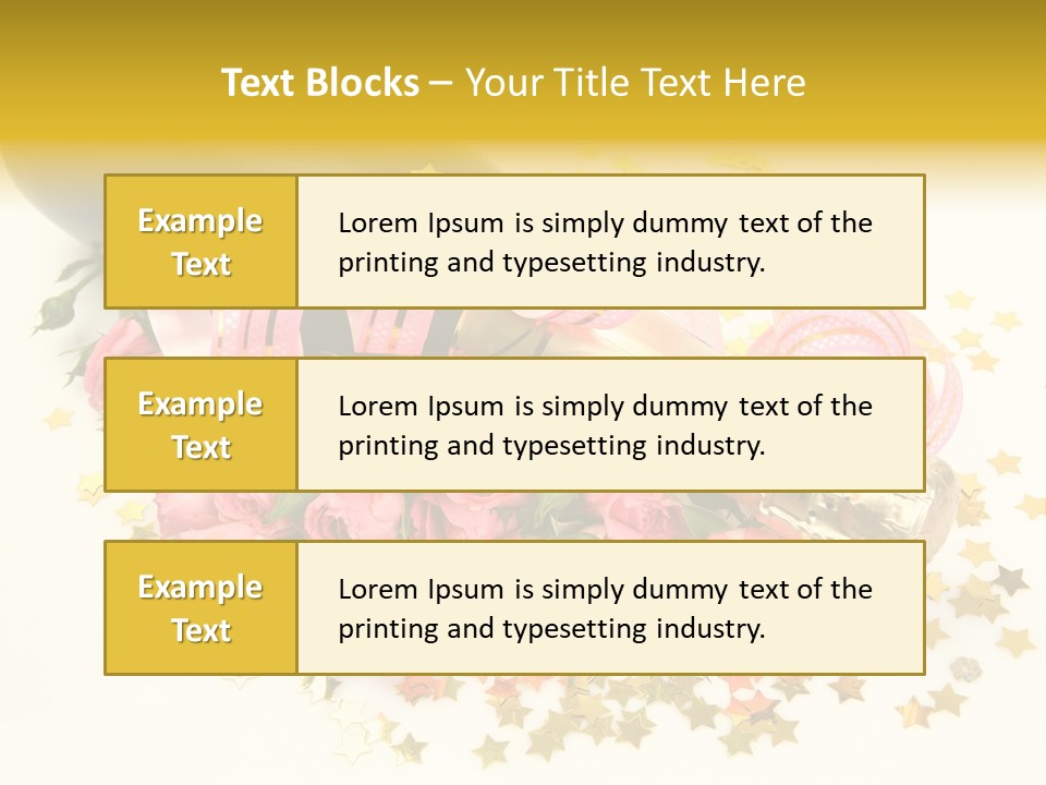 Beauty Fine Happiness PowerPoint Template
