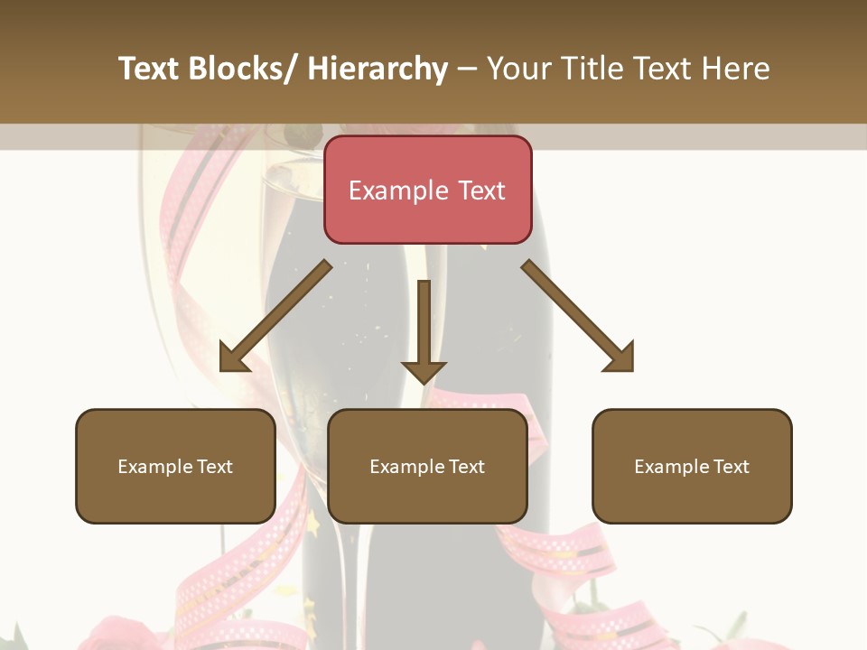 Bottle Star Petal PowerPoint Template