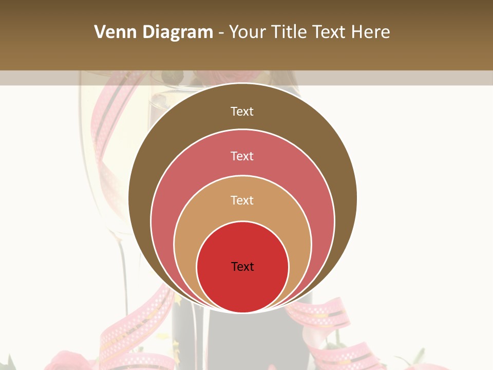 Bottle Star Petal PowerPoint Template