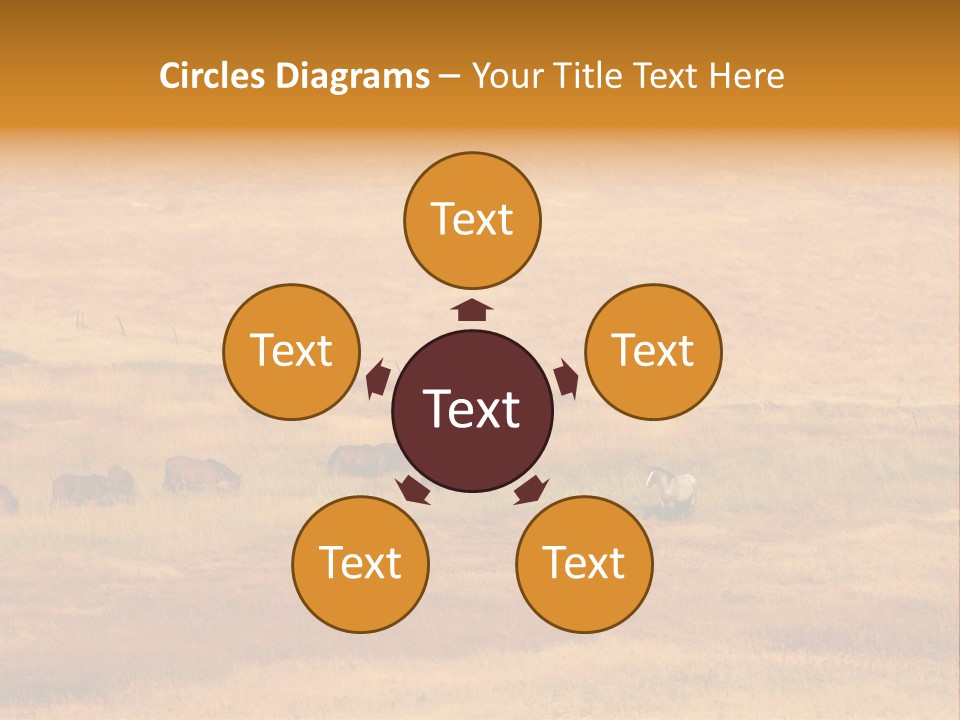 Mammal Prairie Grass PowerPoint Template