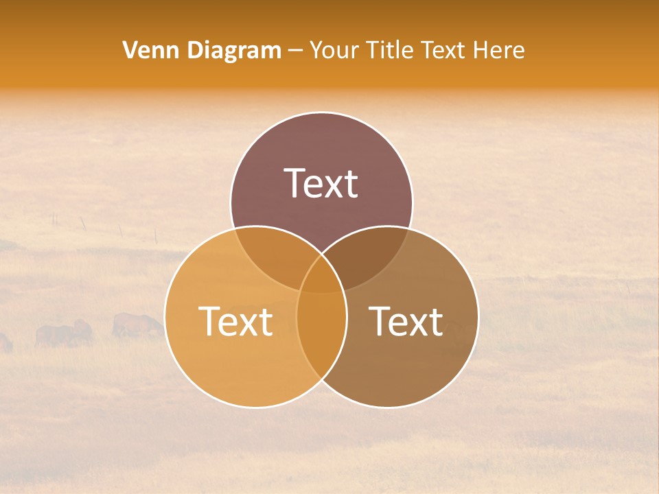 Mammal Prairie Grass PowerPoint Template