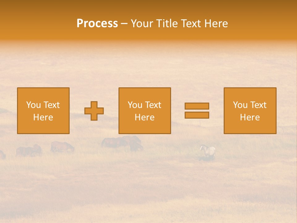 Mammal Prairie Grass PowerPoint Template